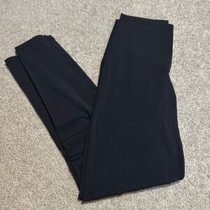 aerie black leggings, size small